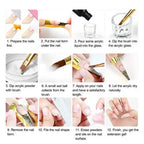 UV LED Nail Drill Kit Acrylic Nail Tips and drill Tools - Complete Manicure and Pedicure Set for Beginners-1