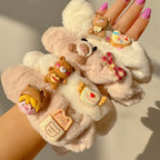 Cute Bear Plush Hair Tie