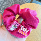 Cute Rose Red Bear Hair Tie
