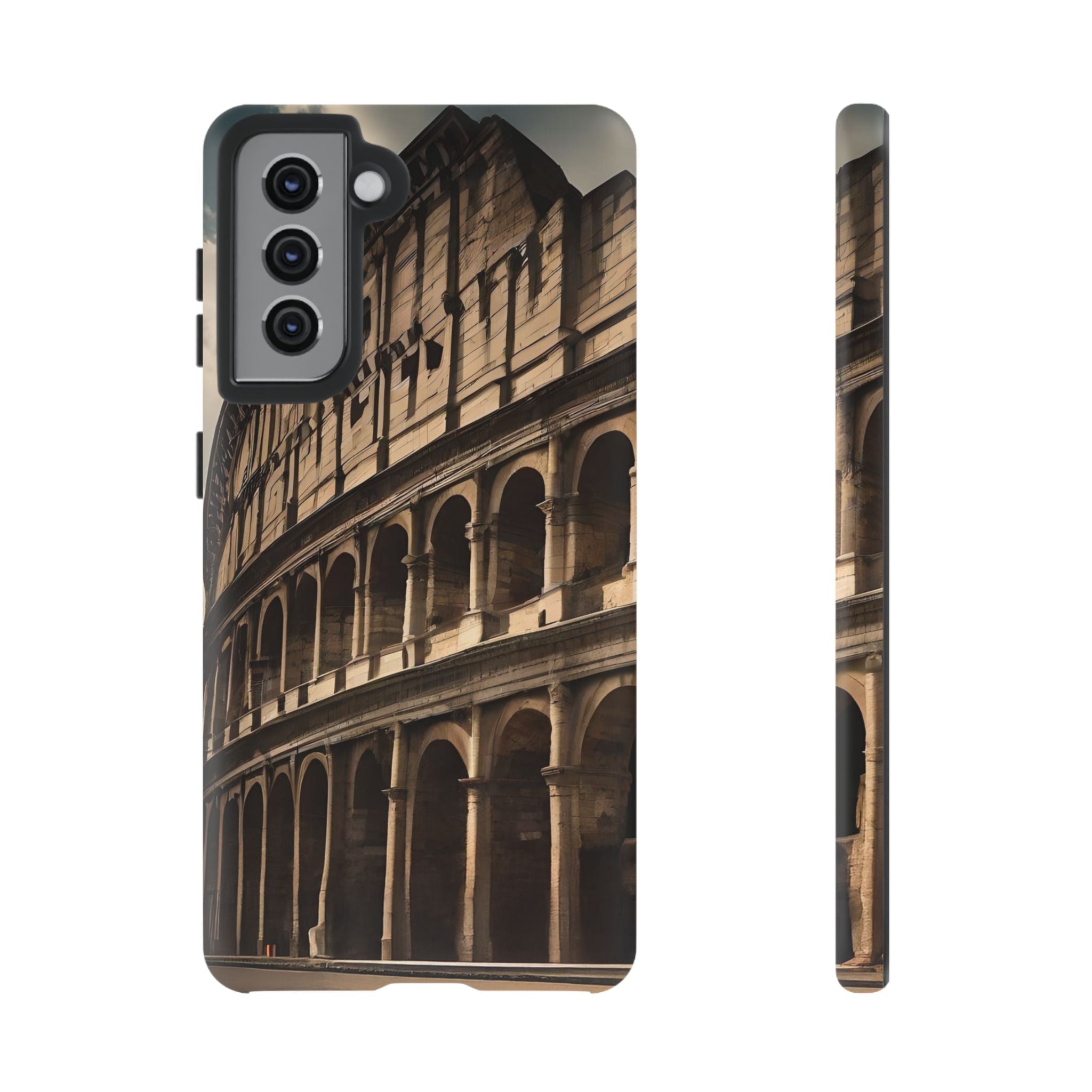Vintage Colosseum Phone Case, Tough Cases for Travel Lovers, Unique Gift for History Buffs, Protect Your Phone with Style, Vintage Design