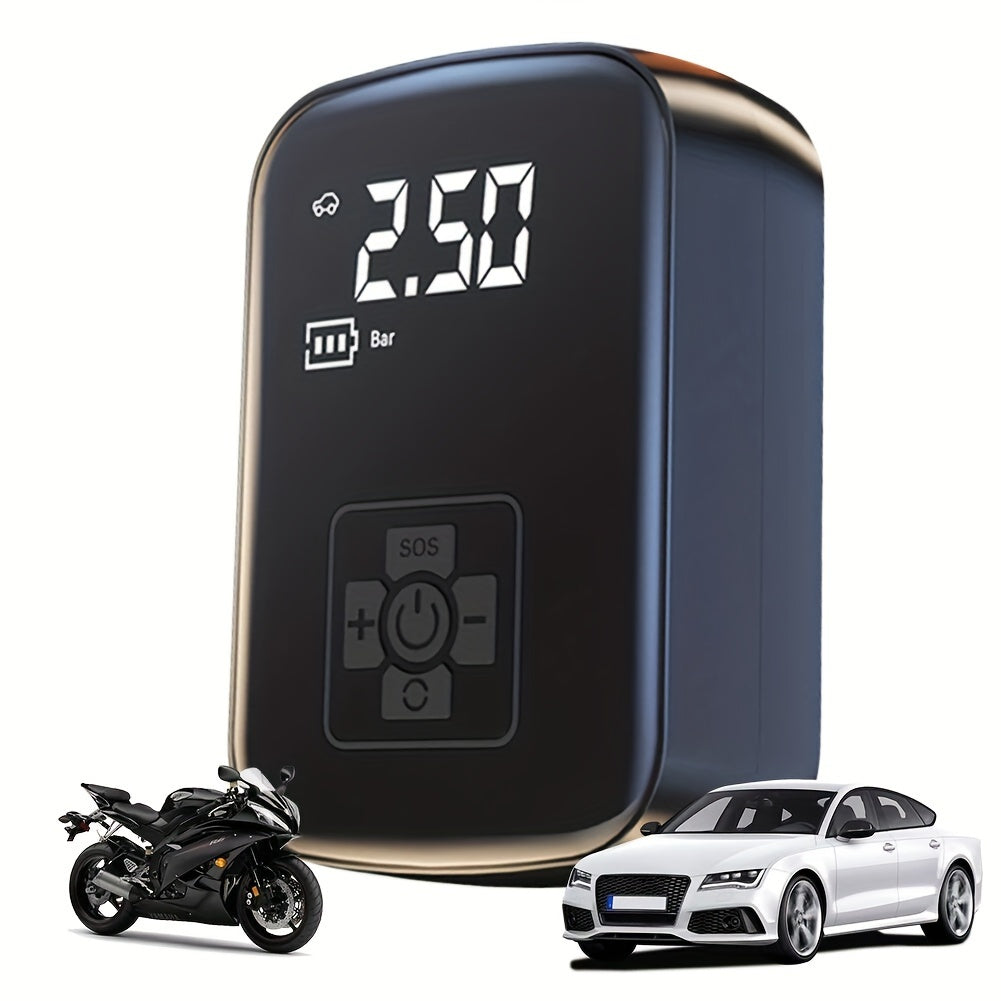 NNETM 150PSI Portable Cordless Air Compressor Tire Inflator-0