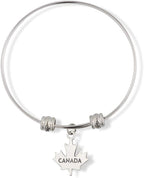 EPJ Canada on a Maple Leaf Fancy Charm Bangle-0