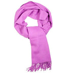 Luxurious Scarf, 100% Baby Alpaca,  Purple Color