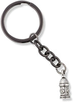 Emerald Park Jewelry Fire Hydrant Keychain | Fire Fighter Key Ring-0