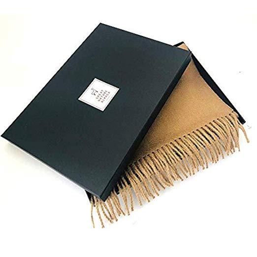 Écharpe Great Natural Alpaca 100% bébé alpaga, couleur camel 