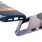 Coque de téléphone Arctic Igloo, paysage enneigé au crépuscule