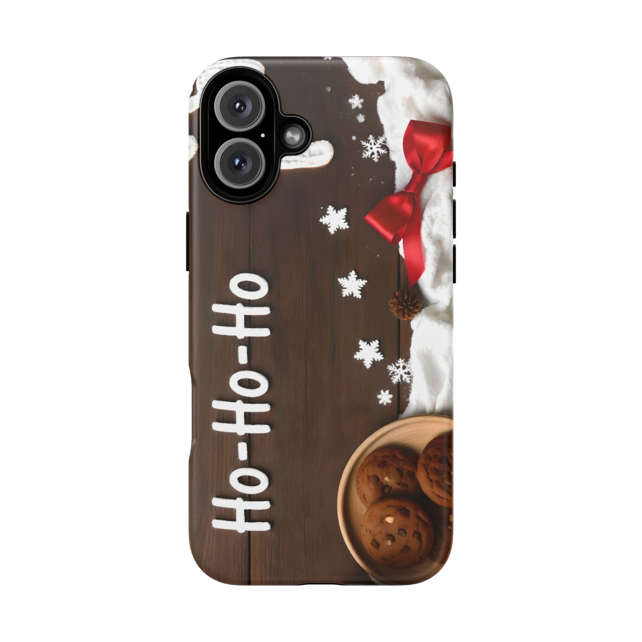 Christmas Cookie Phone Case, Holiday Cell Phone Cover, Cute Phone Accessory, Gift for Him or Her, Festive Tech Decor