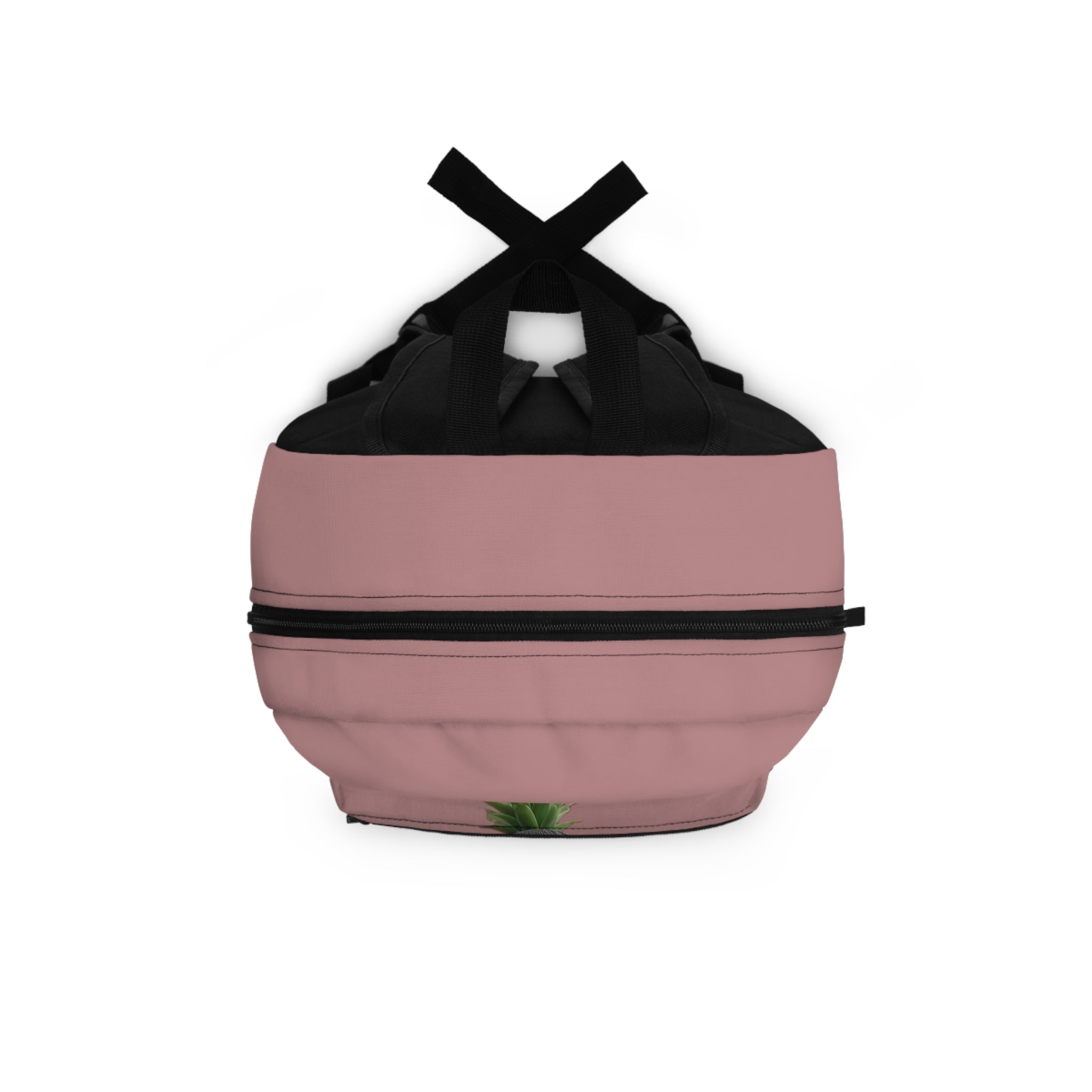 Cool Pineapple Character Streetwear Design, Pink Backpack