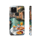 Breakfast in Venice Scene,  Phone Case