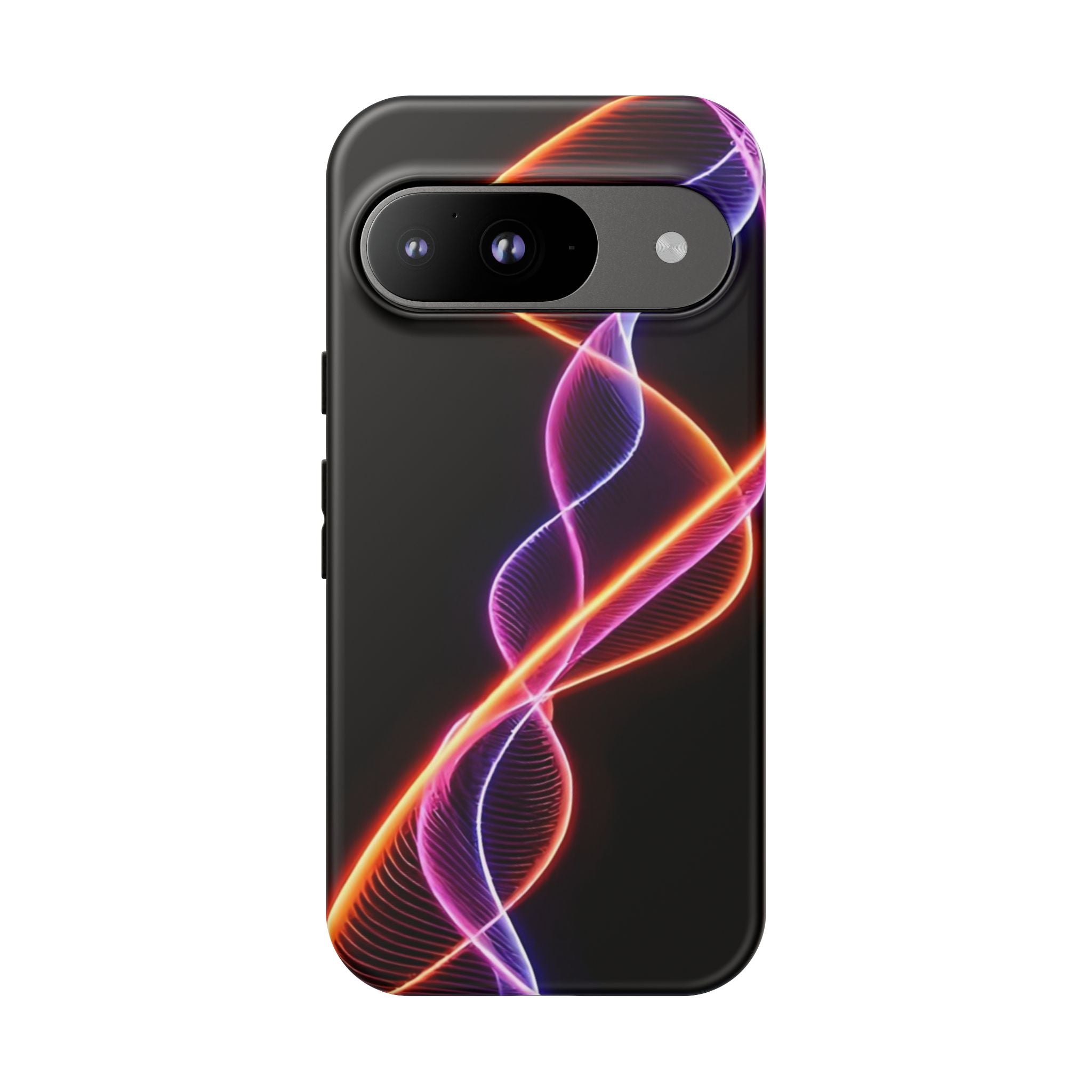 Vibrant Phone Case with Abstract Light Design, Artistic Phone Cover, Modern Tech Accessory, Gift for Tech Lovers, Personalized Phone Case