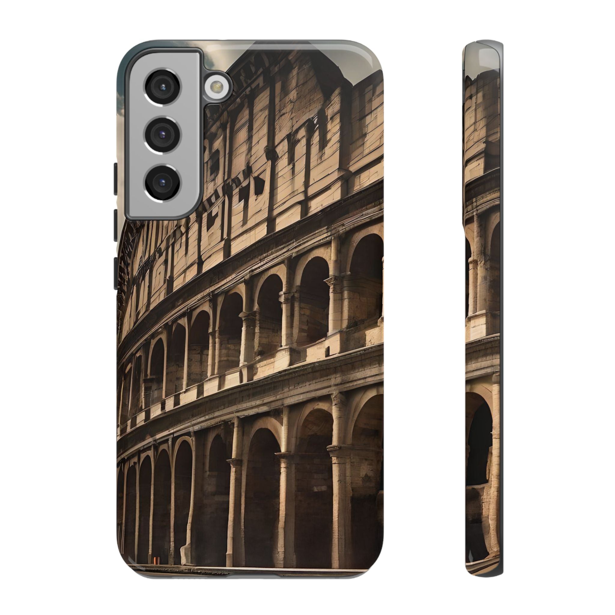 Vintage Colosseum Phone Case, Tough Cases for Travel Lovers, Unique Gift for History Buffs, Protect Your Phone with Style, Vintage Design