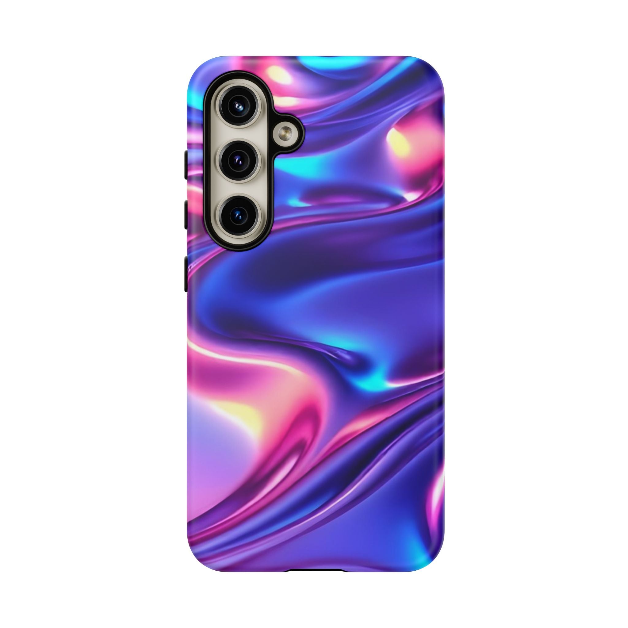 Vibrant Phone Case with Colorful Wave Design, Tough Phone Cover, Stylish Smartphone Case, Unique Gift for Her, Phone Accessories