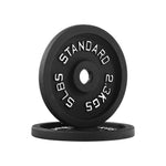 Cast Iron Weight Plates - Standard, Olympic in LBs, KGs