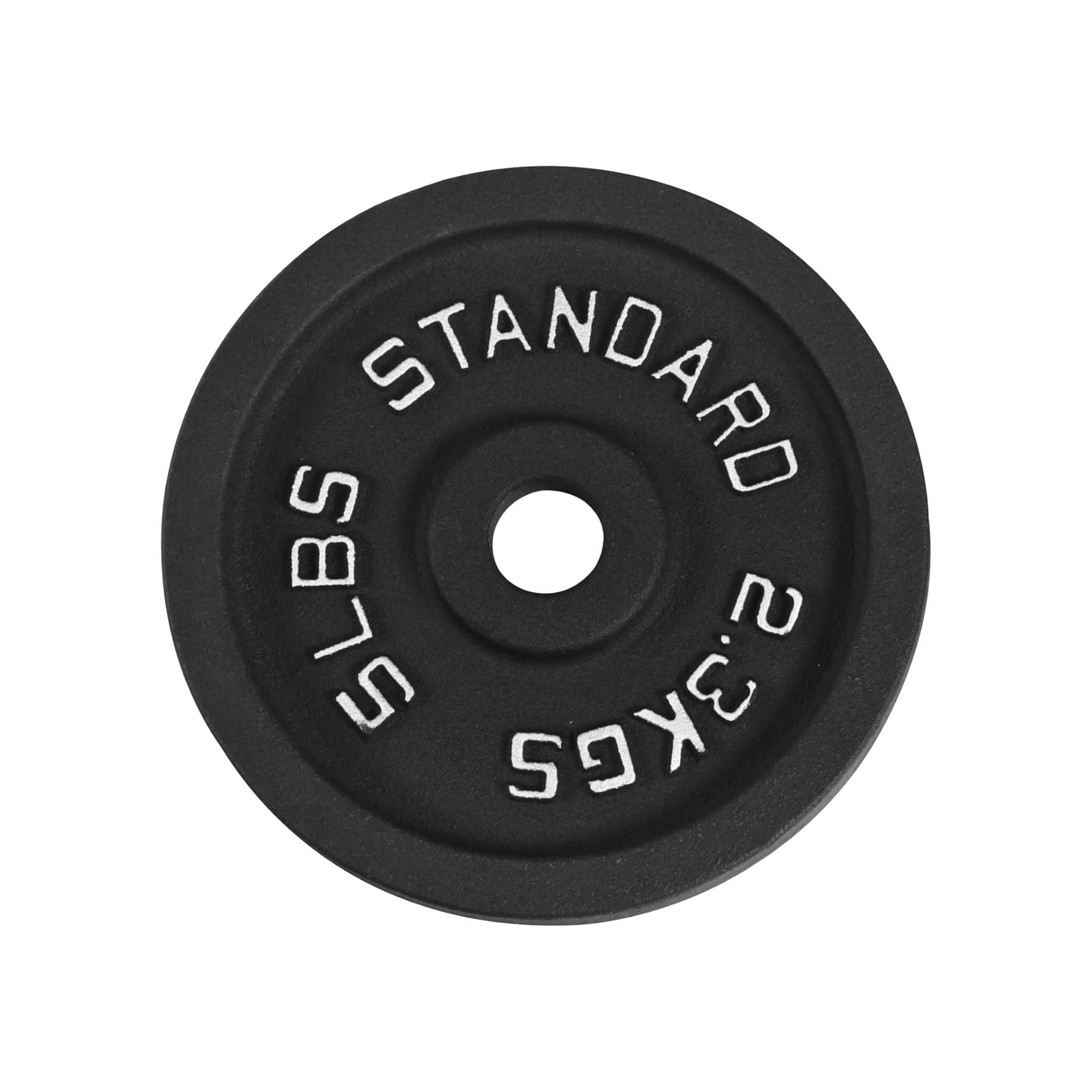 Cast Iron Weight Plates - Standard, Olympic in LBs, KGs