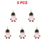 Christmas Doll Ornaments - 5PCS