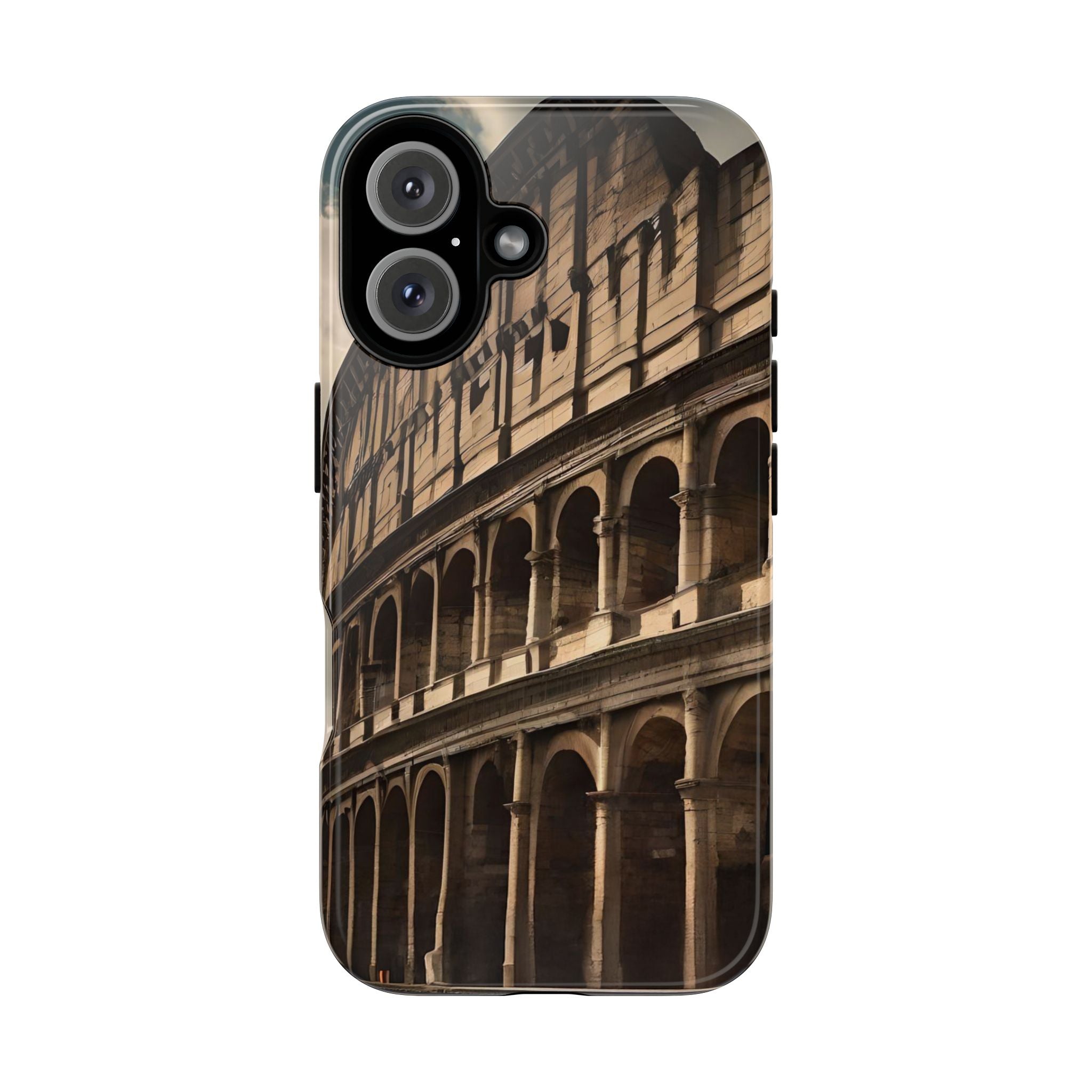 Vintage Colosseum Phone Case, Tough Cases for Travel Lovers, Unique Gift for History Buffs, Protect Your Phone with Style, Vintage Design