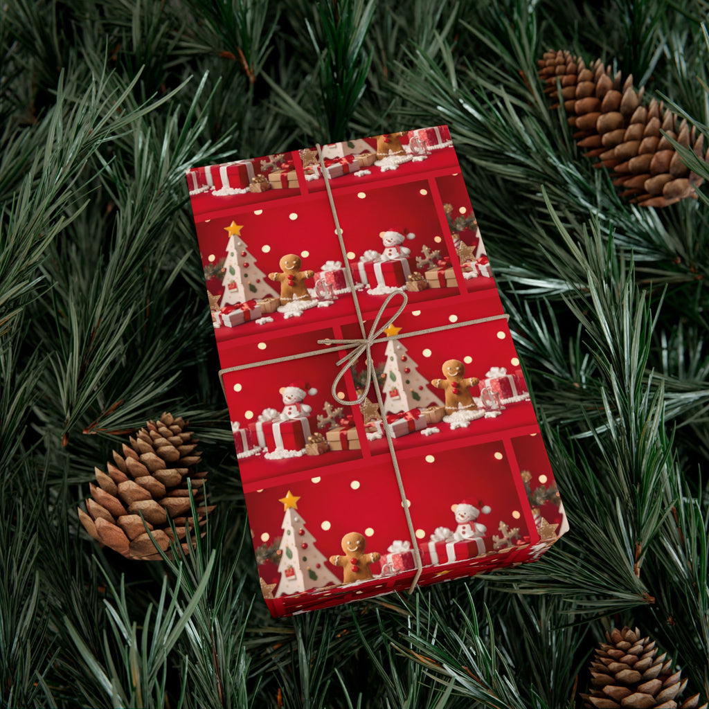 Festive Holiday Print, Wrapping paper