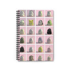 Joli carnet à spirales avec motif sac à dos - Ligné