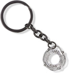 Emerald Park Jewelry Life Saver Life Ring Charm Keychain, Silver, Medium-0