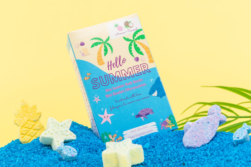Hello Summer - Mini Bath Bombs