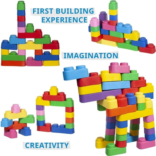 Ensemble de blocs souples en silicone (42 éléments)