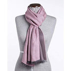 Luxurious Shawl, Double face 70% Baby Alpaca