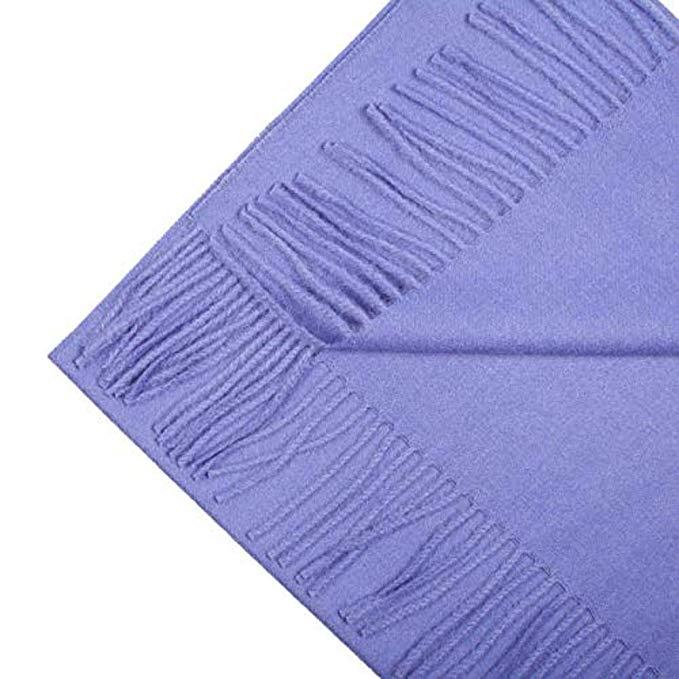 Écharpe Great Natural Alpaga 100% Baby Alpaga couleur lavande 