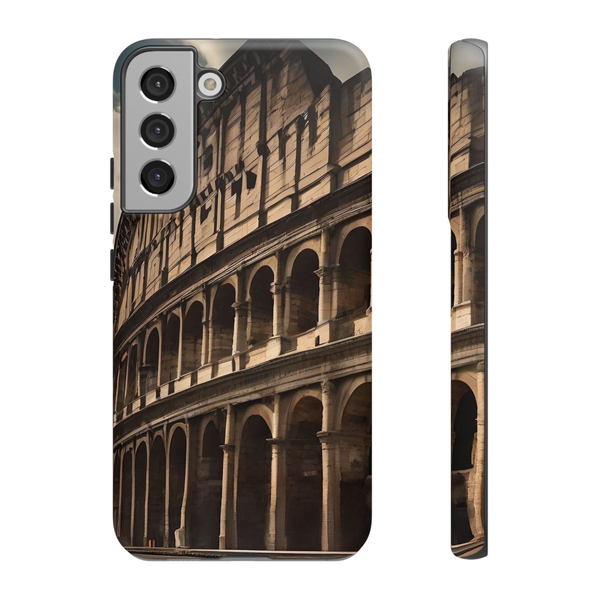 Vintage Colosseum Phone Case, Tough Cases for Travel Lovers, Unique Gift for History Buffs, Protect Your Phone with Style, Vintage Design