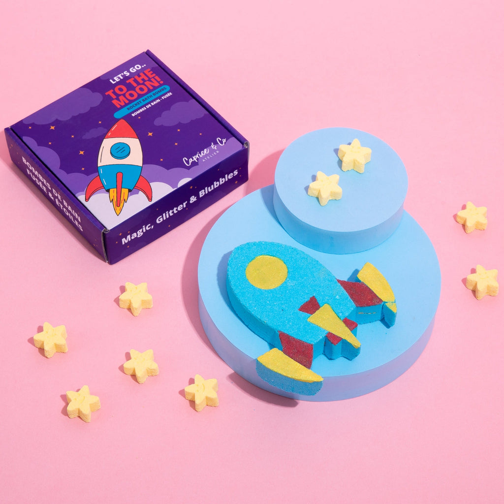 Let's go to the moon! Mega + Minis Bath Bomb Set ki