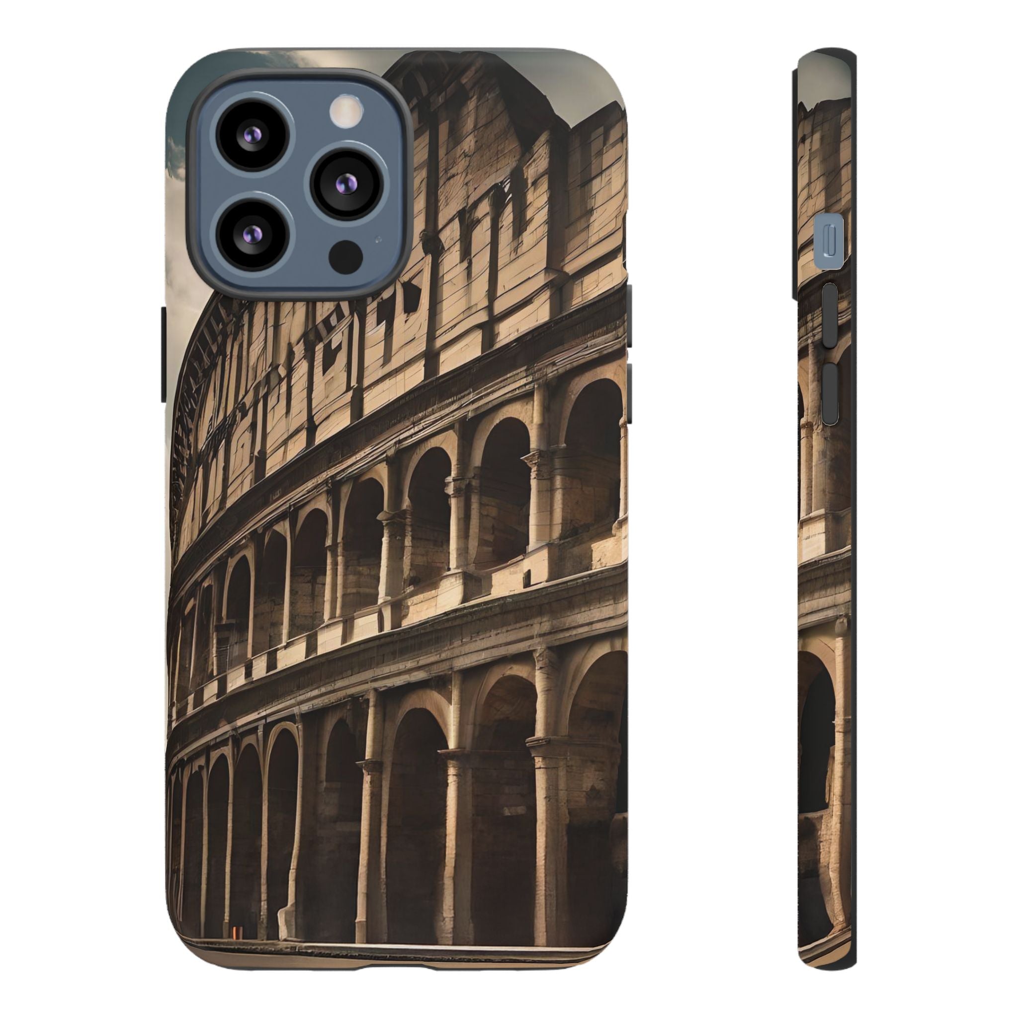 Vintage Colosseum Phone Case, Tough Cases for Travel Lovers, Unique Gift for History Buffs, Protect Your Phone with Style, Vintage Design
