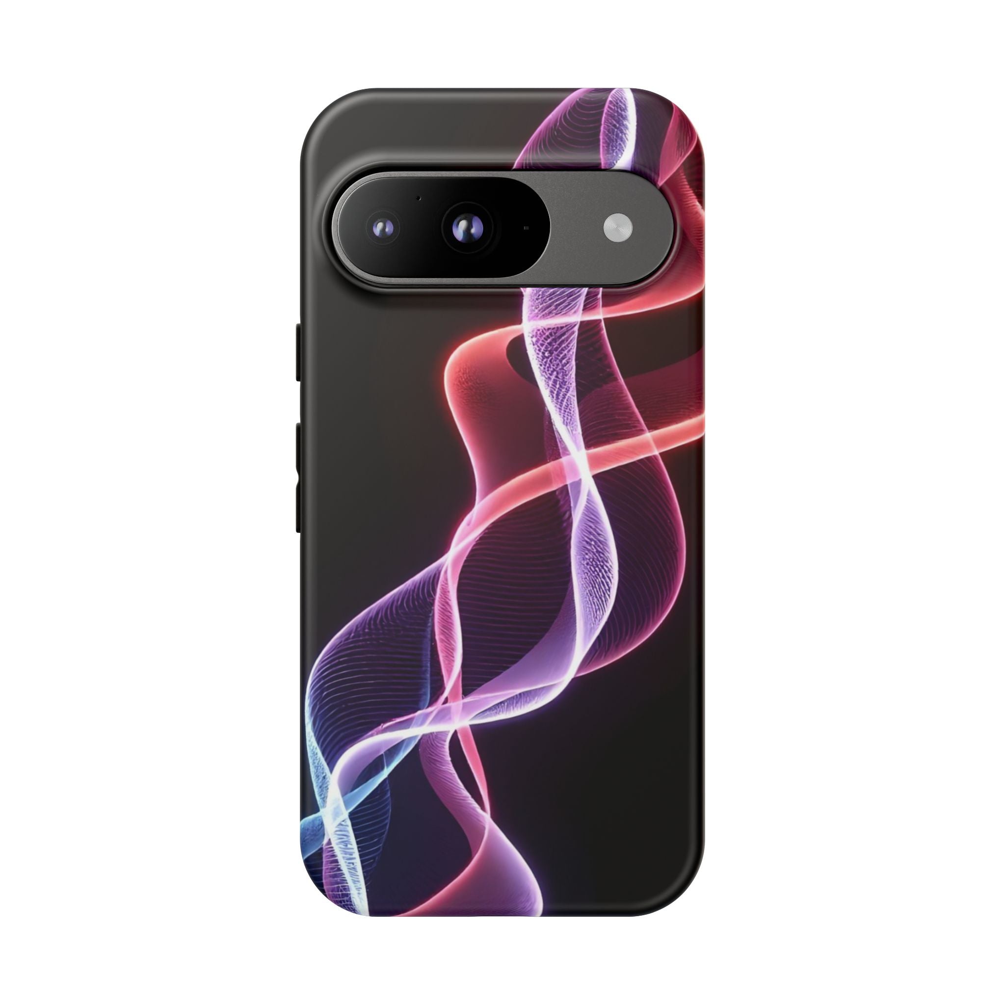 Stylish Phone Case with Vibrant Wave Design, Tough Cases, Phone Accessories, Unique Gift, Trendy Tech, Fashionable Protection