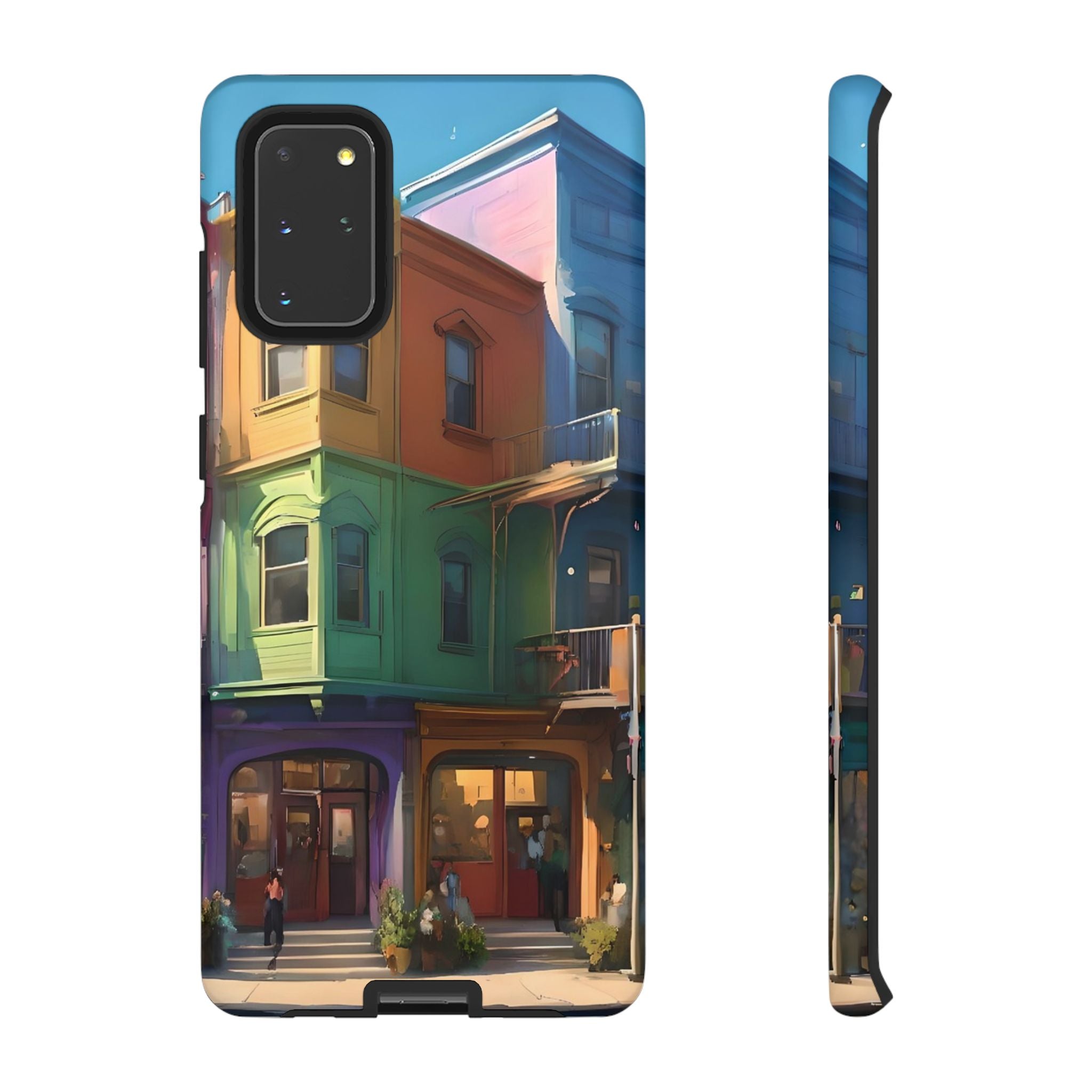 Colorful Phone Case with Artistic Cityscape Design, Tough Phone Cover, Unique Gift for Art Lovers, Vibrant Mobile Accessory, Perfect [...]