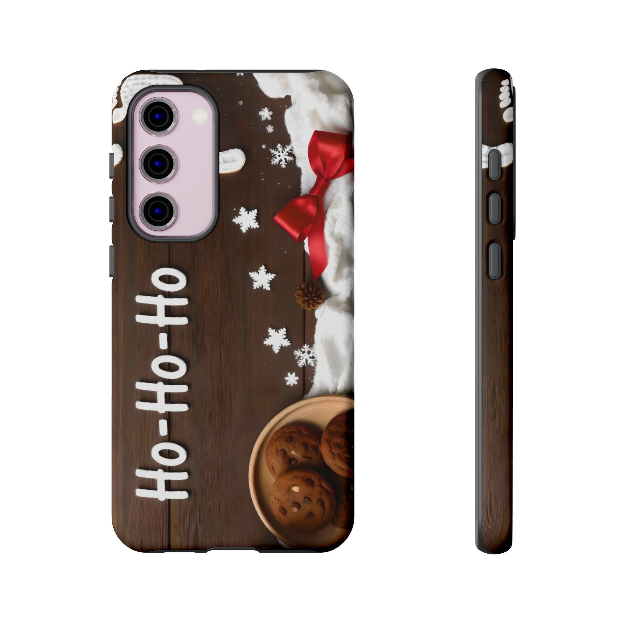 Christmas Cookie Phone Case, Holiday Cell Phone Cover, Cute Phone Accessory, Gift for Him or Her, Festive Tech Decor