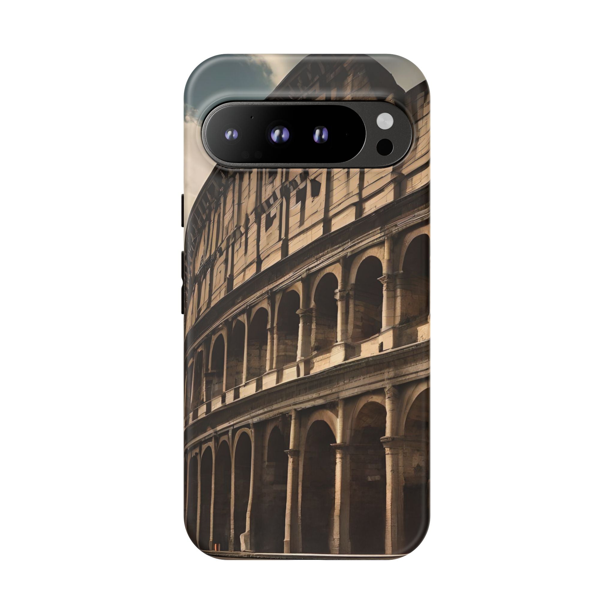 Vintage Colosseum Phone Case, Tough Cases for Travel Lovers, Unique Gift for History Buffs, Protect Your Phone with Style, Vintage Design
