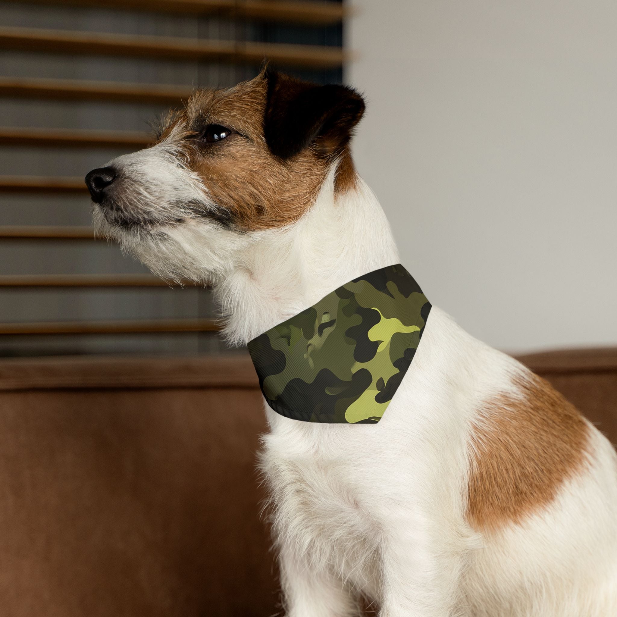 Camouflage Pattern, Dog Bandana