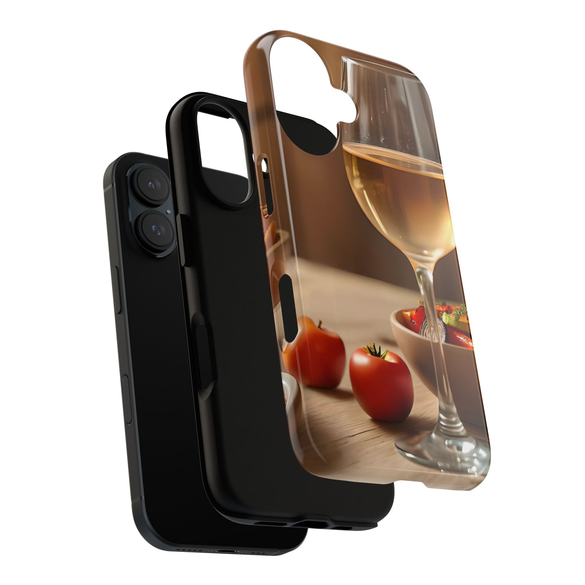 Elegant Wine Themed Phone Case