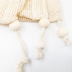 Reusable Organic Cotton Mesh Produce Bag - Zero Waste Plastic Free