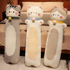 Kitten Long Plush Toy Pillow