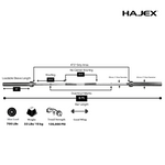 Squat Rack, Bench, Barbell & Weight Plates Stack