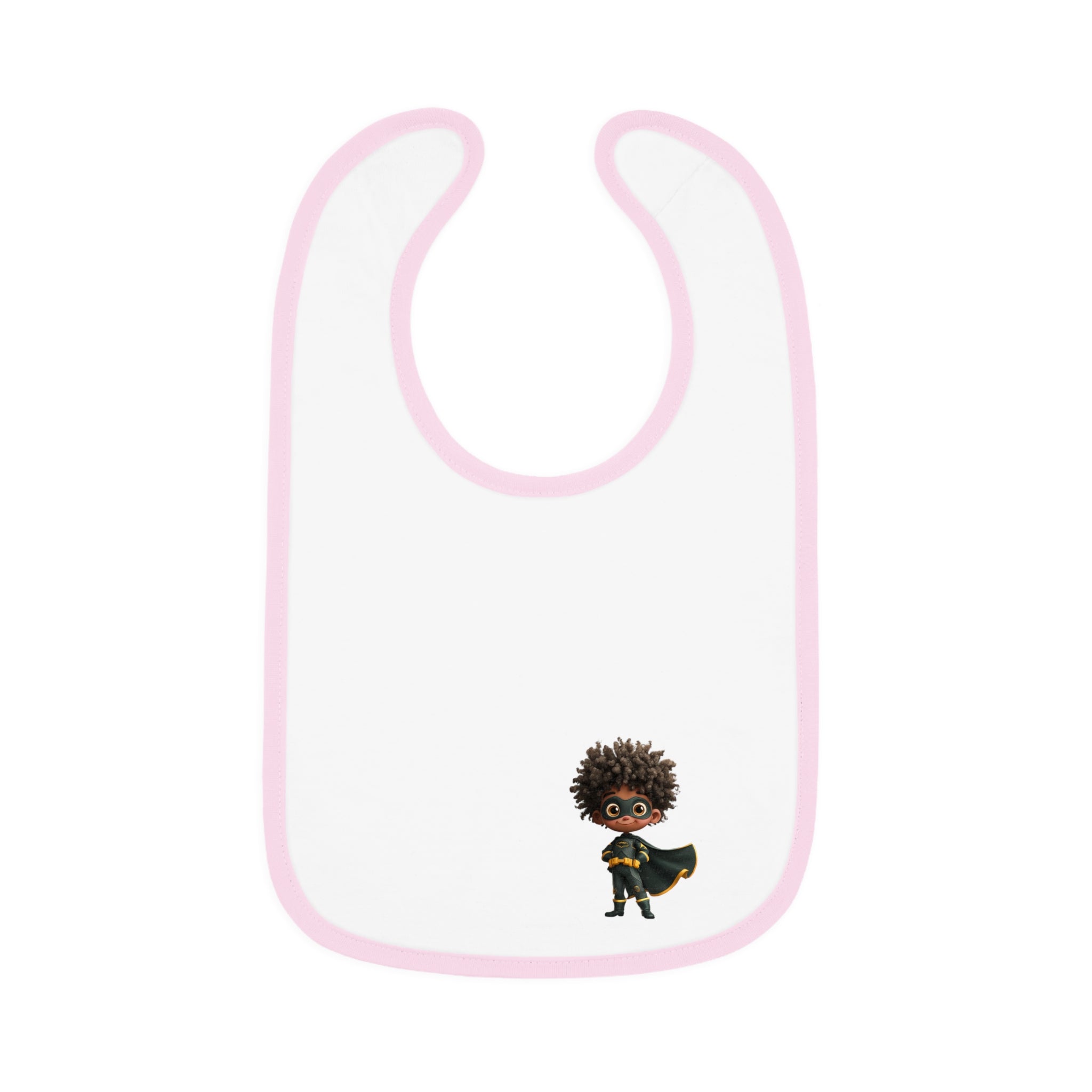 Superhero Cartoon Character, Baby Bib