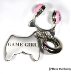 Gamer Girl Accessories - Gamer Jewelry and Gamer Girl Gifts great for Gamer Couple gifts or Video Game Shoe Charms and Gamer Charms or Video Game Charms as Cute Gamer Accessories for a Gaming Couple-3