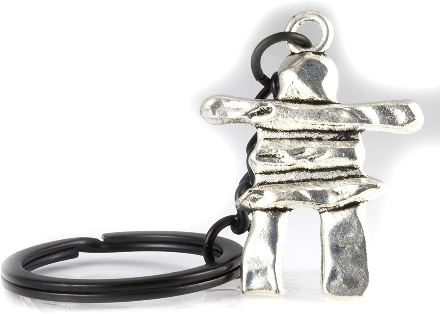 Inuksuk Inukshuk Large Charm Keychain-0