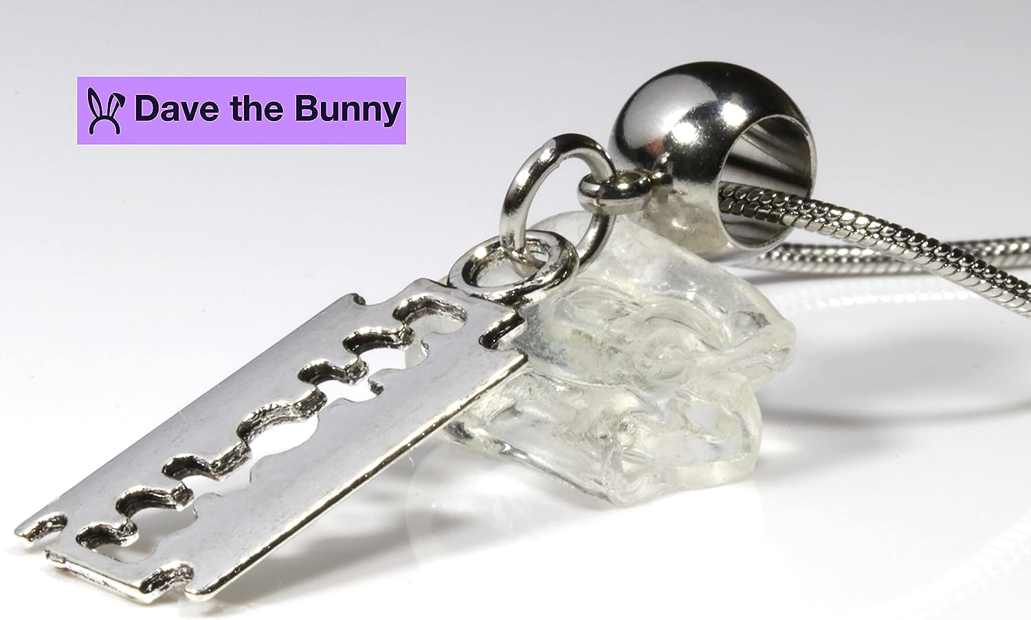Razor Blade Necklace for Men and Women - A Great Punk Rock Necklace for Men or Punk Necklaces for Women or an Emo Necklace for Men and Emo Accessories Men and Women will Love a Barber Necklace for Men-4