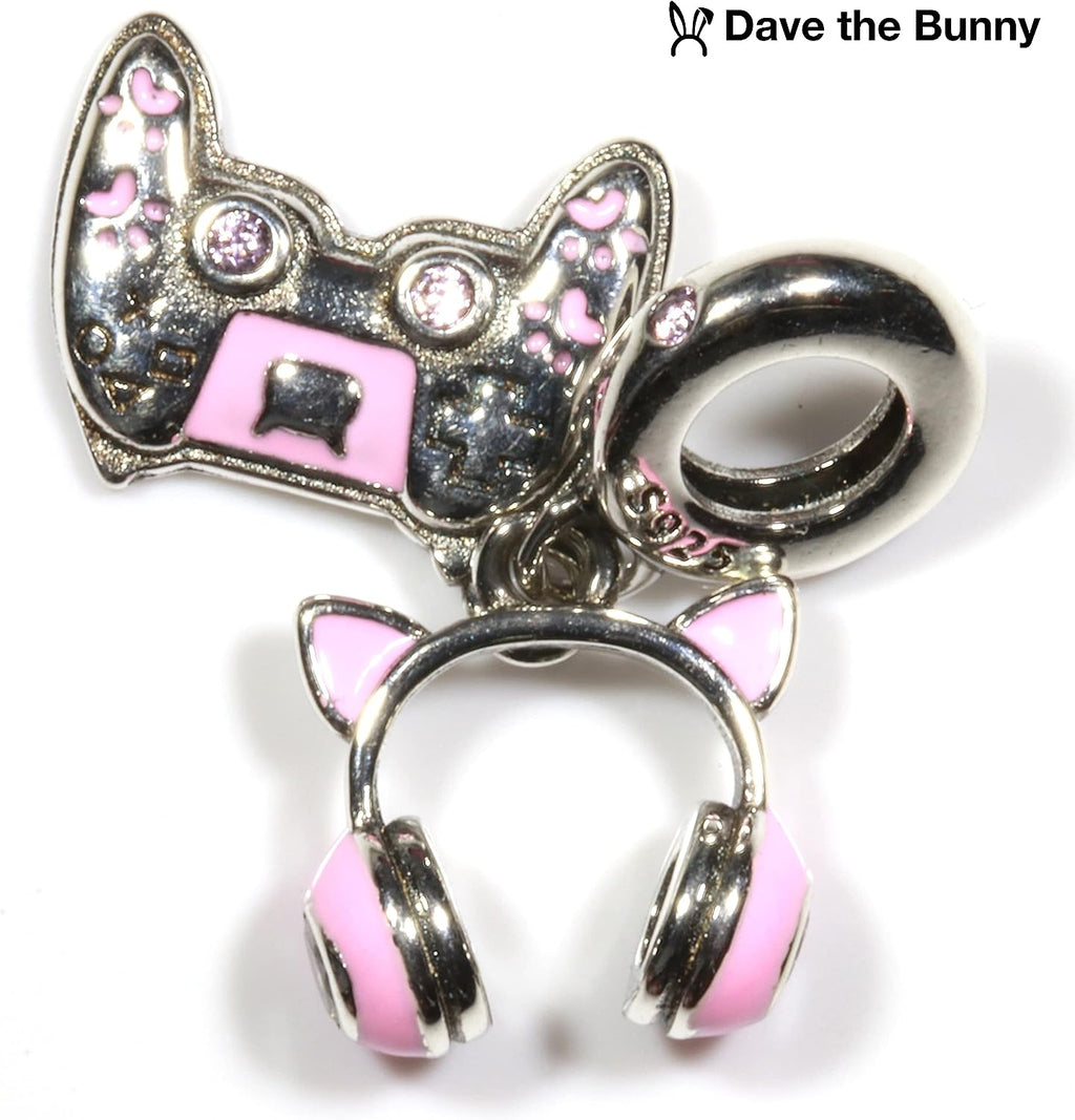 Gamer Girl Accessories - Gamer Jewelry and Gamer Girl Gifts great for Gamer Couple gifts or Video Game Shoe Charms and Gamer Charms or Video Game Charms as Cute Gamer Accessories for a Gaming Couple-2