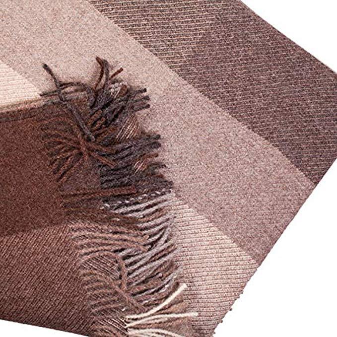 Plaid Great Natural Alpaca 100% alpaga, beige-gris 
