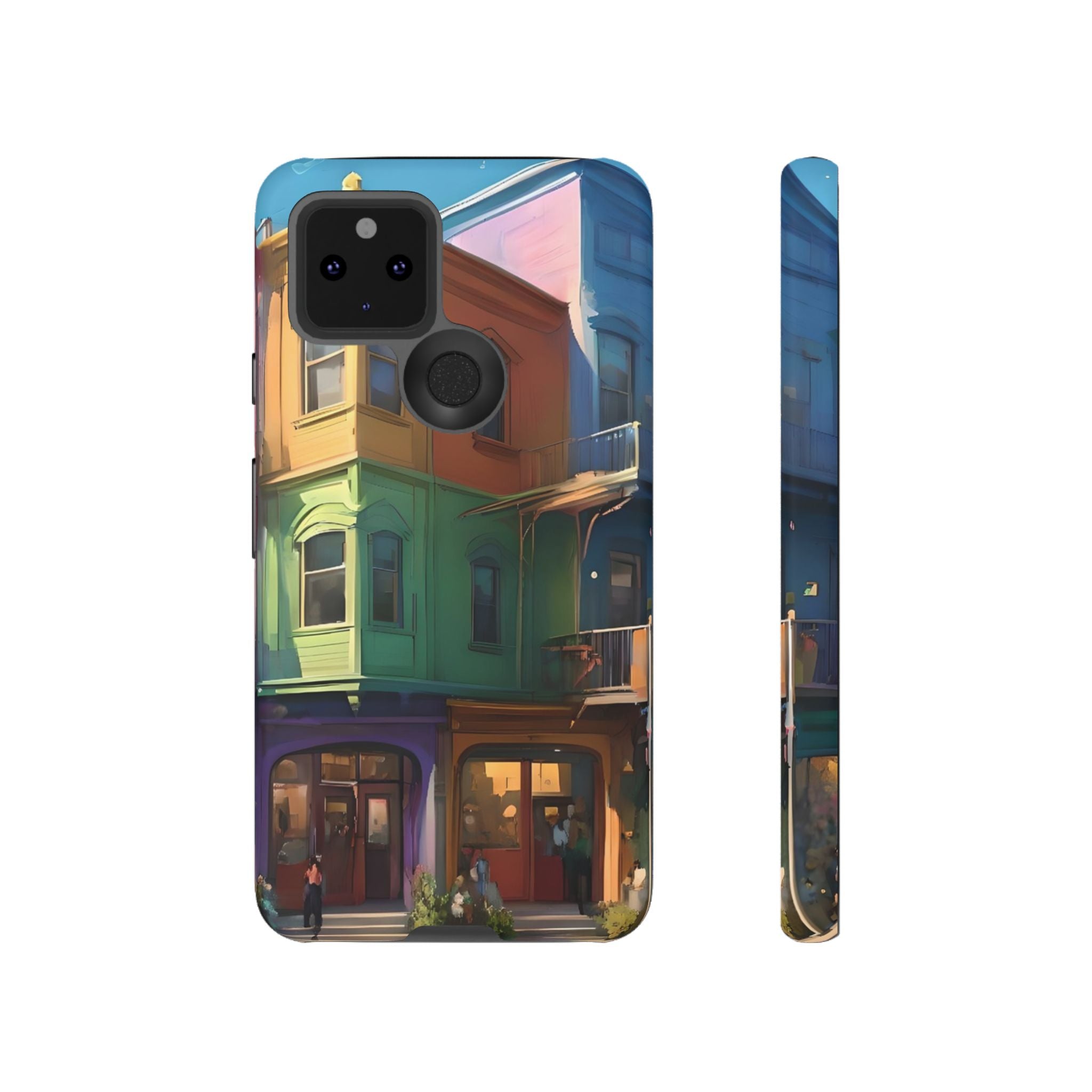 Colorful Phone Case with Artistic Cityscape Design, Tough Phone Cover, Unique Gift for Art Lovers, Vibrant Mobile Accessory, Perfect [...]