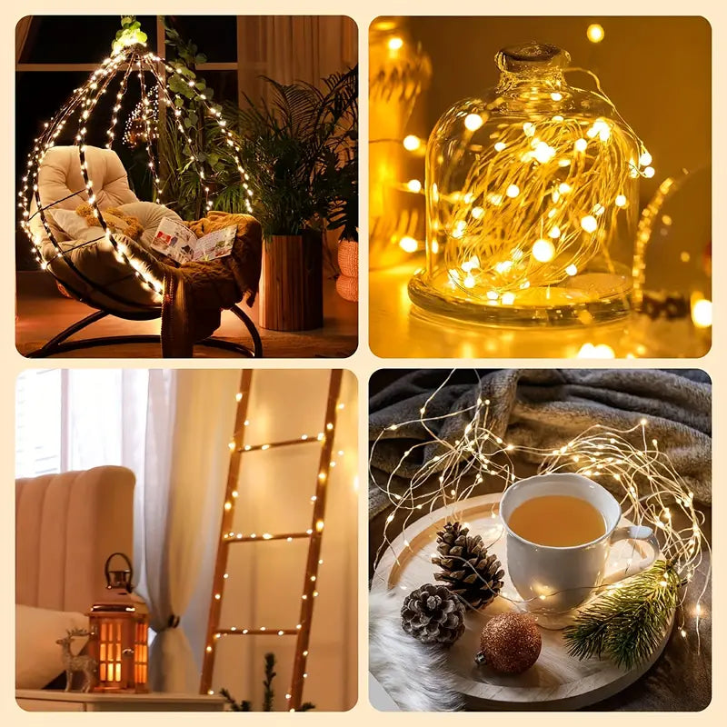 Enchanting 5-Meter Fairy Lights - 50 LED Fairy Tale Lights | Battery-Powered-4