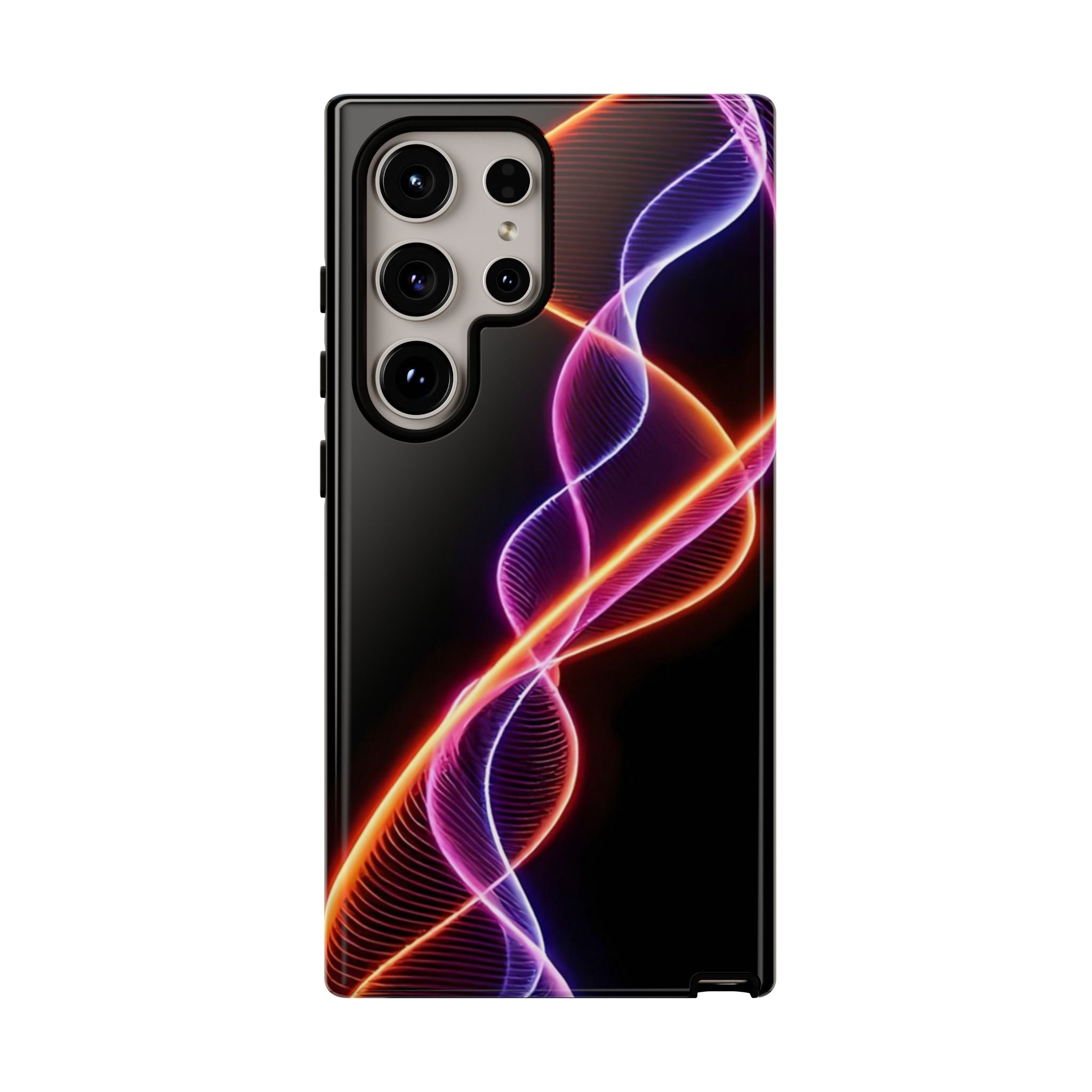 Vibrant Phone Case with Abstract Light Design, Artistic Phone Cover, Modern Tech Accessory, Gift for Tech Lovers, Personalized Phone Case