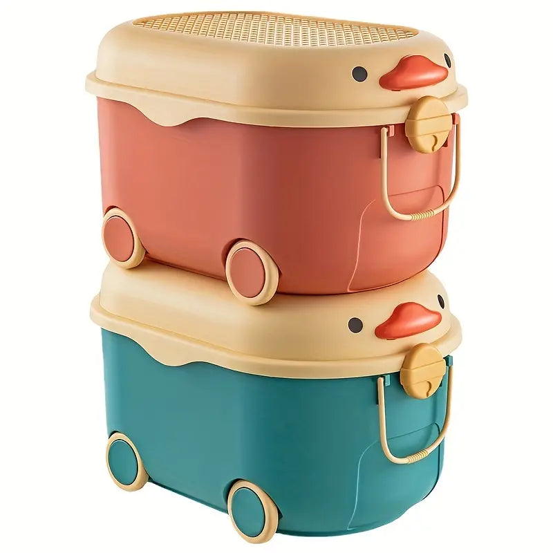 Cute Duck Toy Storage Box