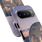 Coque de téléphone Arctic Igloo, paysage enneigé au crépuscule